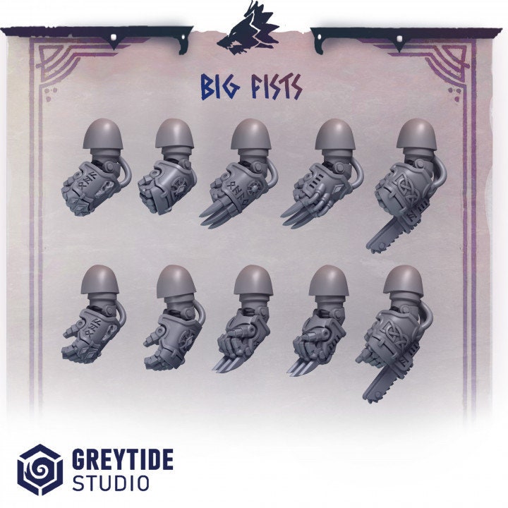 Big fist PH - Arms and Weapons - Bits - - GreyTide Studio