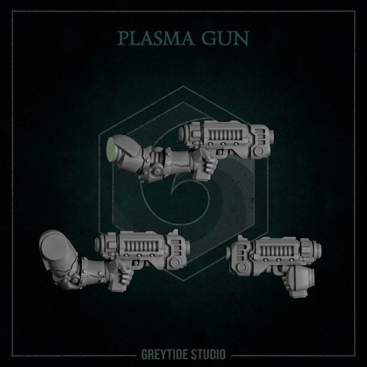 Plasma Gun - Arms and Weapons - Bits - GreyTide Studio