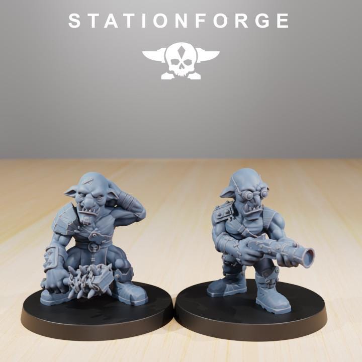 Orkaz Goblins v4 - StationForge - 28mm