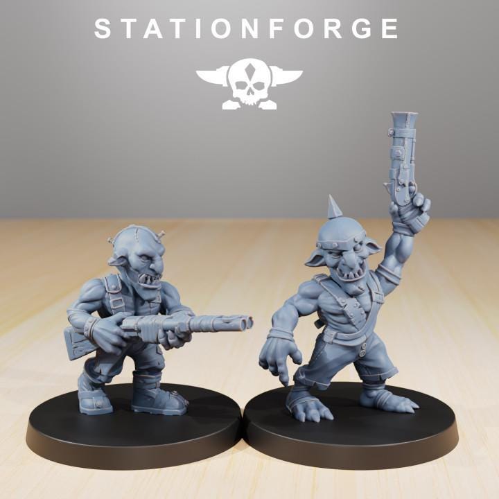 Orkaz Goblins v5 - StationForge - 28mm