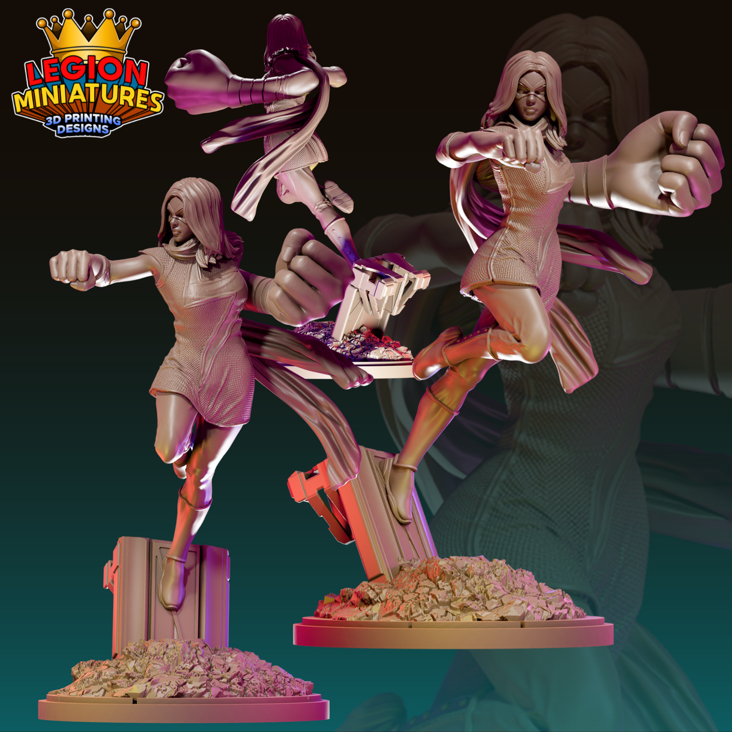 Ms Marvel - Legion Miniatures