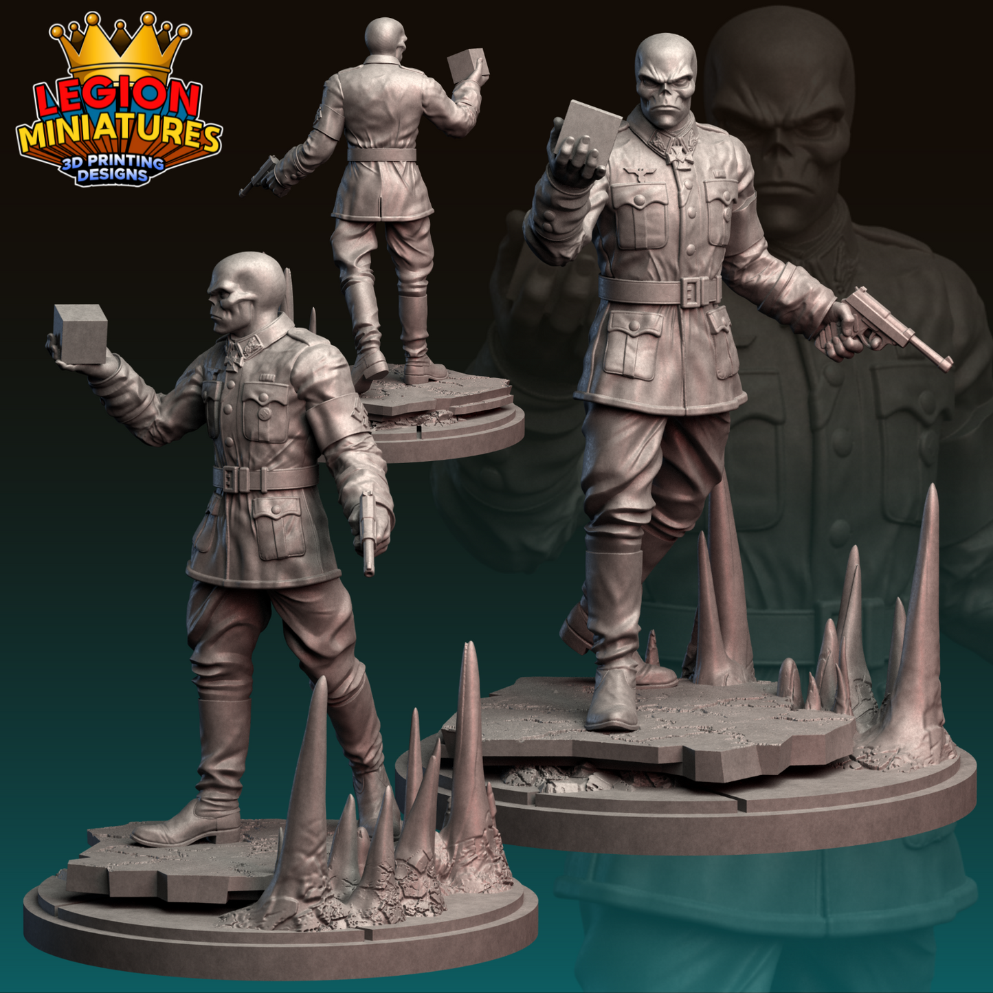 Red Skull - Legion Miniatures