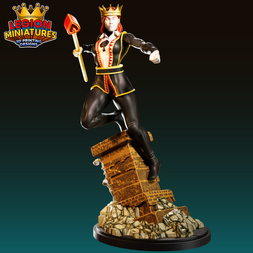 Royal flush gang Queen - Legion Miniatures
