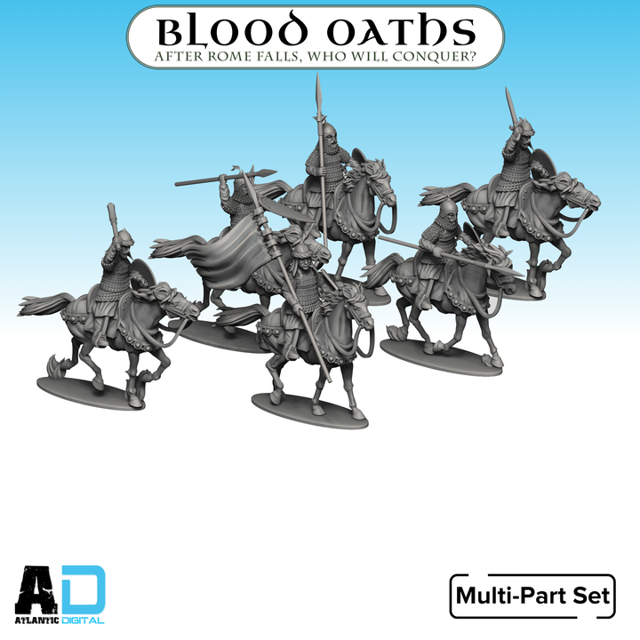 Arab Cavalry with Lamellar Armor - Blood Oaths - Wargames Atlantic