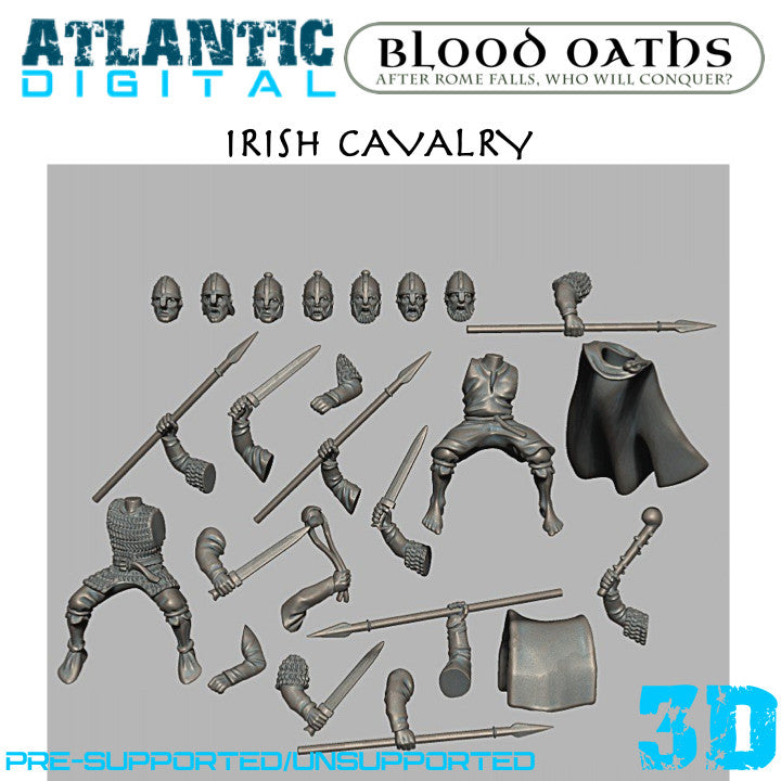 Irish Cavalry - Blood Oaths - Wargames Atlantic