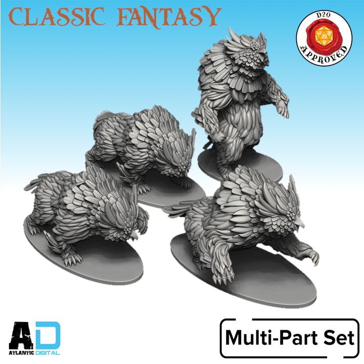 Owlbear: Eurasian Scops Owl
- Classic Fantasy - Wargames Atlantic