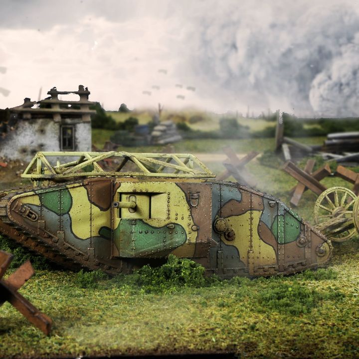 Scouts Out Monsters of War: British MkI Tank- The Great War - Wargames Atlantic