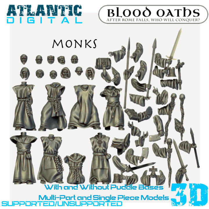 Monks - Blood Oaths - Wargames Atlantic