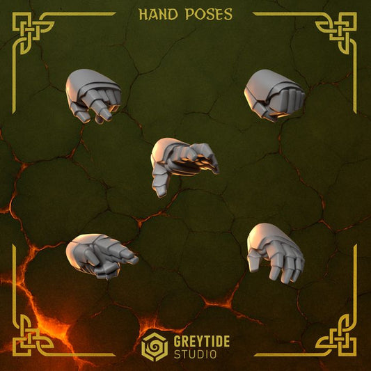 Hands poses AW - Bits - GreyTide Studio