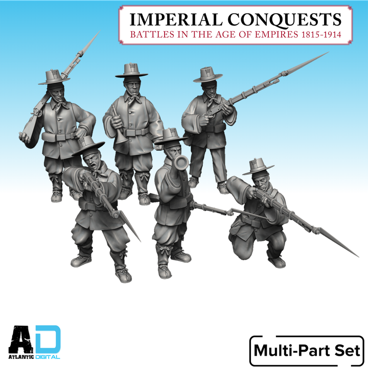 1888 Korean Infantry- Imperial Conquests- Wargames Atlantic
