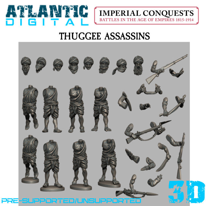 Thuggee Assassins - Imperial Conquests - Wargames Atlantic
