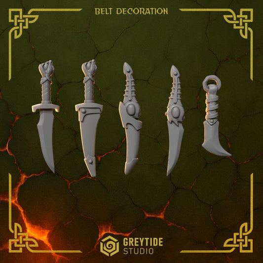 Belt decoration AW - Bits - GreyTide Studio