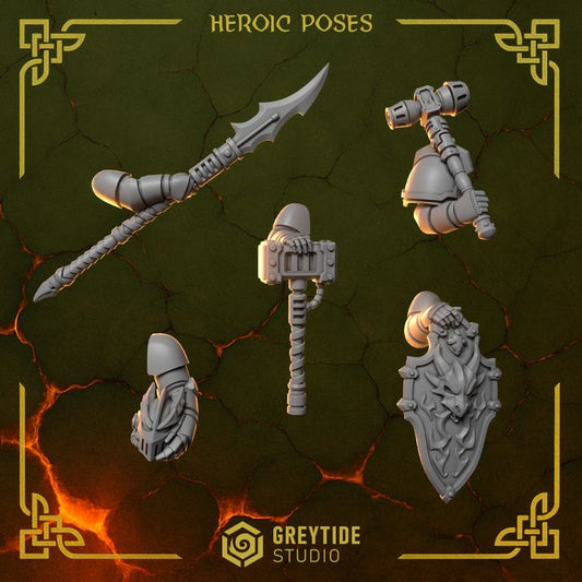 Heroic poses AW - Bits - GreyTide Studio