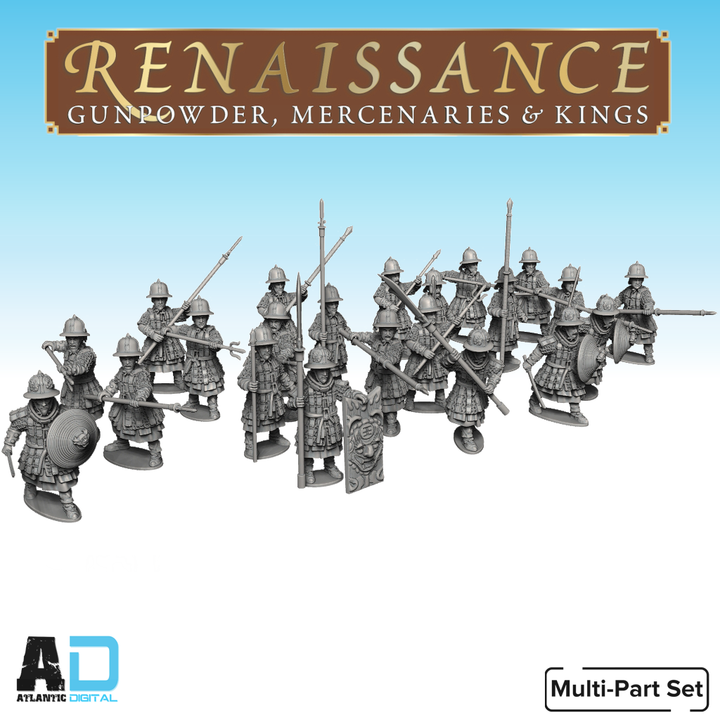 Joseon Mail and Plate Warriors
- Renaissance- Wargames Atlantic