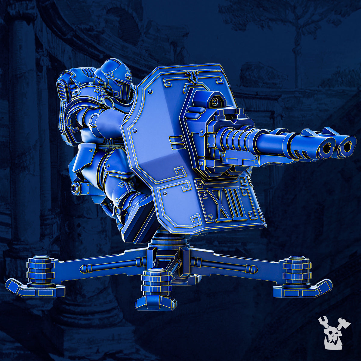 Legio Prima Victrix Support Turret - Dakkadakka