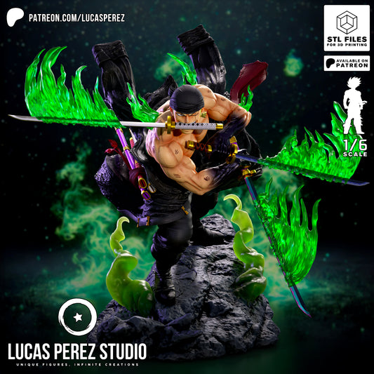 Zoro 1/6 - Lucas Perez Studio
