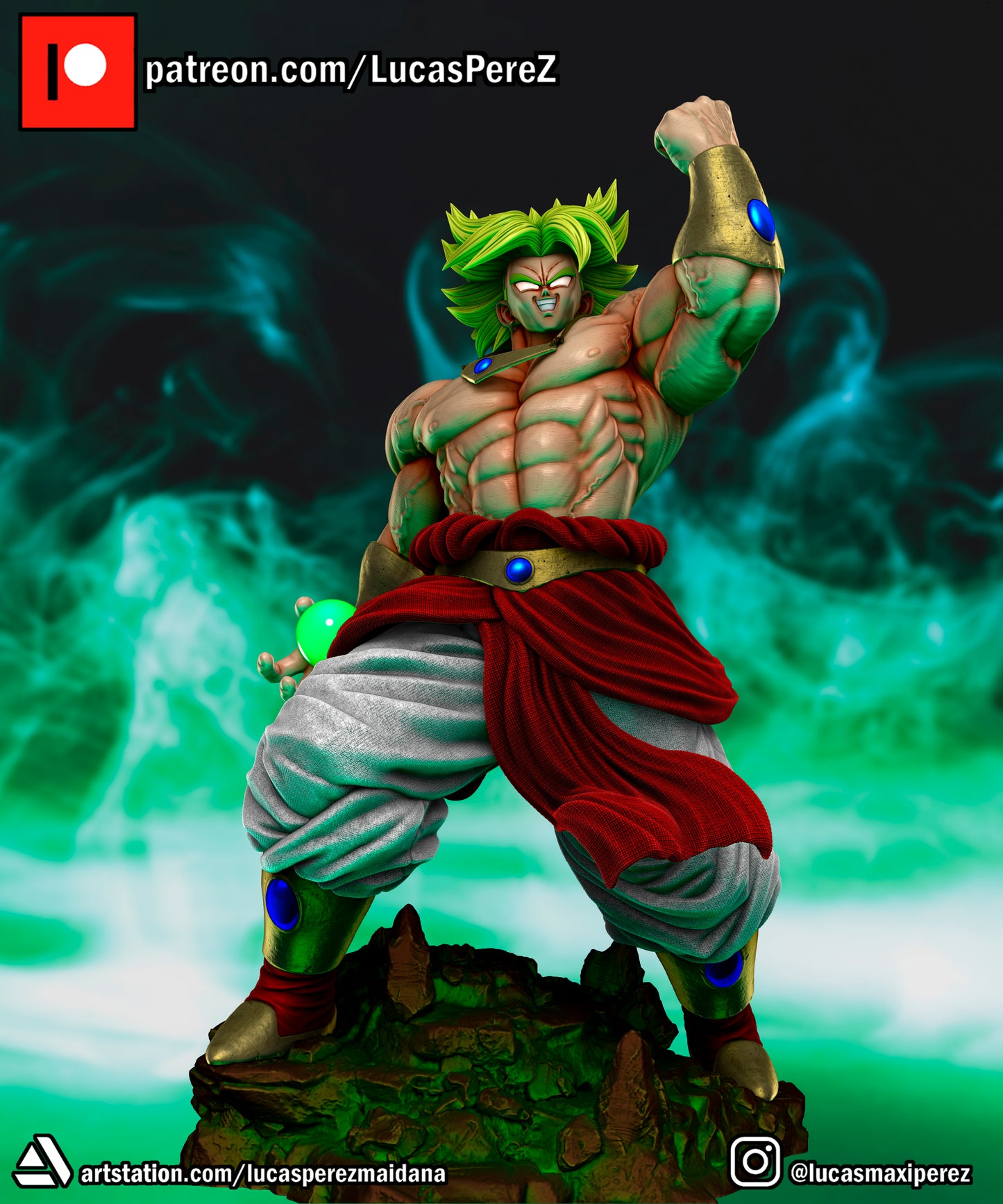 Broly 1/6 - Lucas Perez Studio
