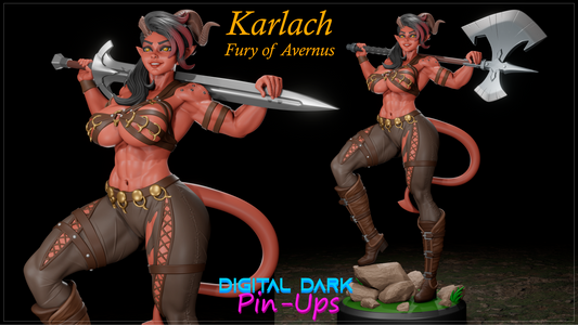 Karlach - Digital Dark Pin-ups