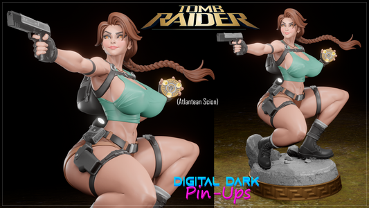 Lara Croft - Digital Dark Pin-ups