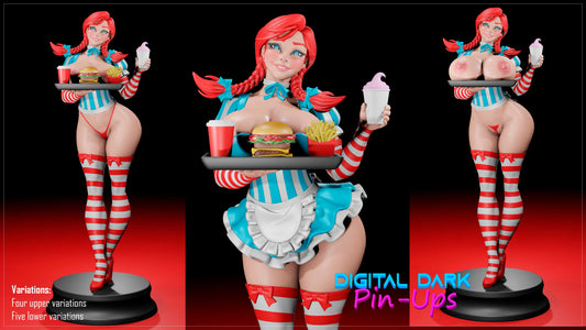 Wendy's - Digital Dark Pin-ups