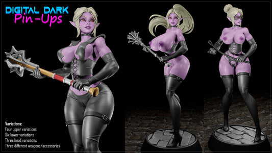 Minthara - Digital Dark Pin-ups