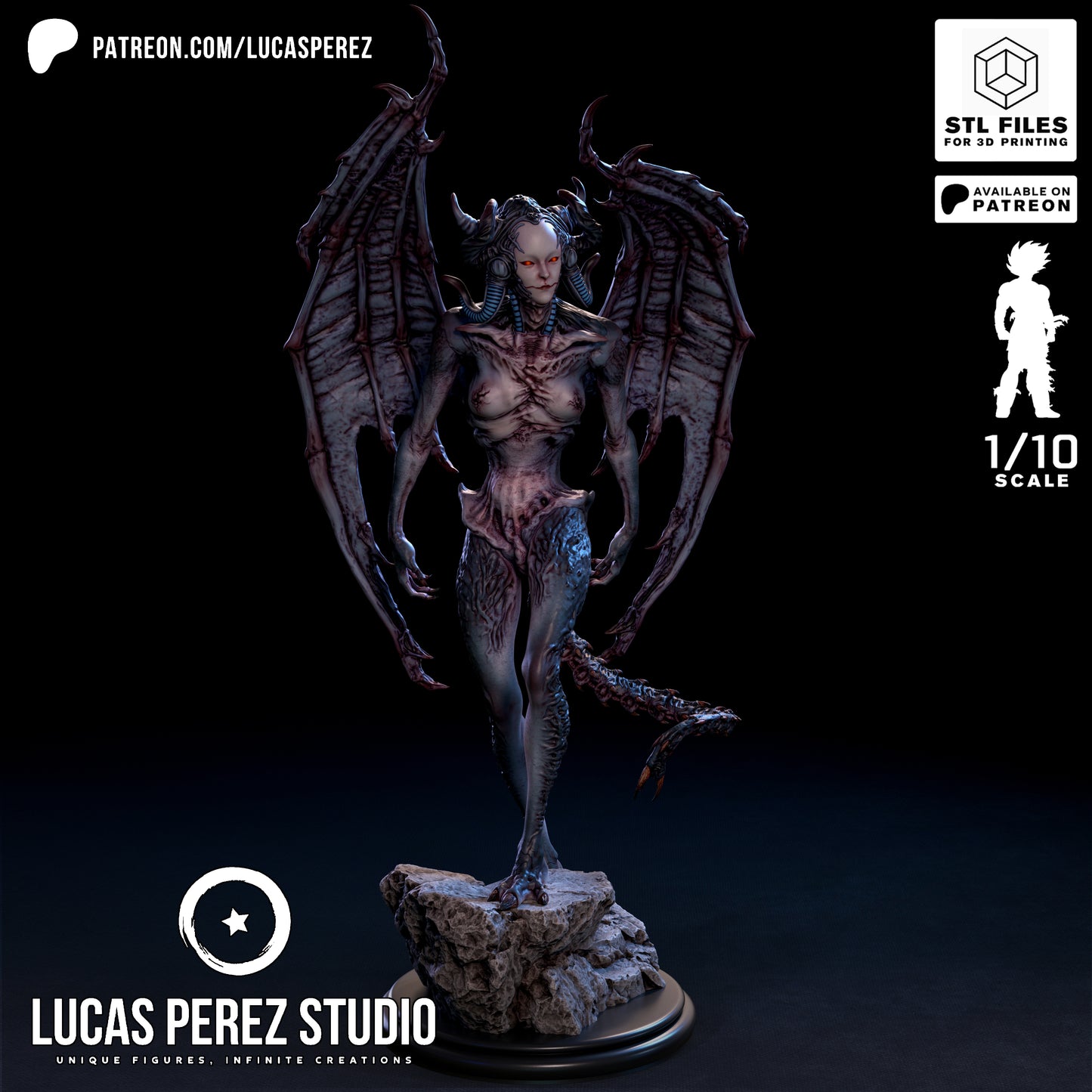 Elvura (Dark Beauty) 1/10 - Lucas Perez Studio