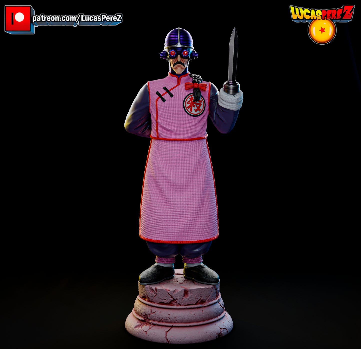 Cyborg Tao Pai Pai 1/6 - Lucas Perez Studio