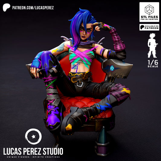 Jinx 1/6 - Lucas Perez Studio