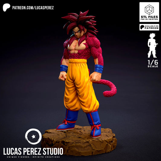 Goku SSJ4 Daima 1/6 - Lucas Perez Studio