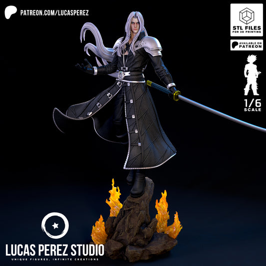 Sephiroth 1/6 - Lucas Perez Studio
