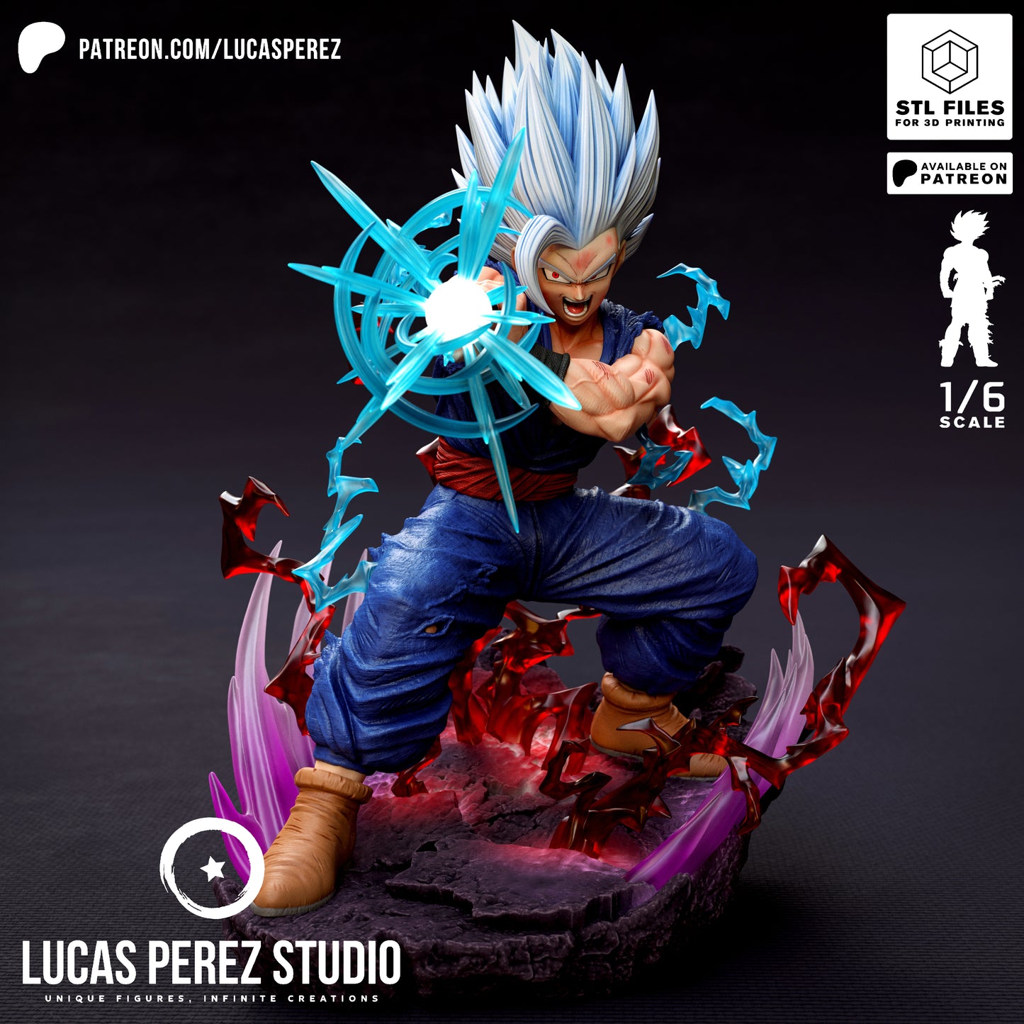Gohan Beast 1/6 - Lucas Perez Studio