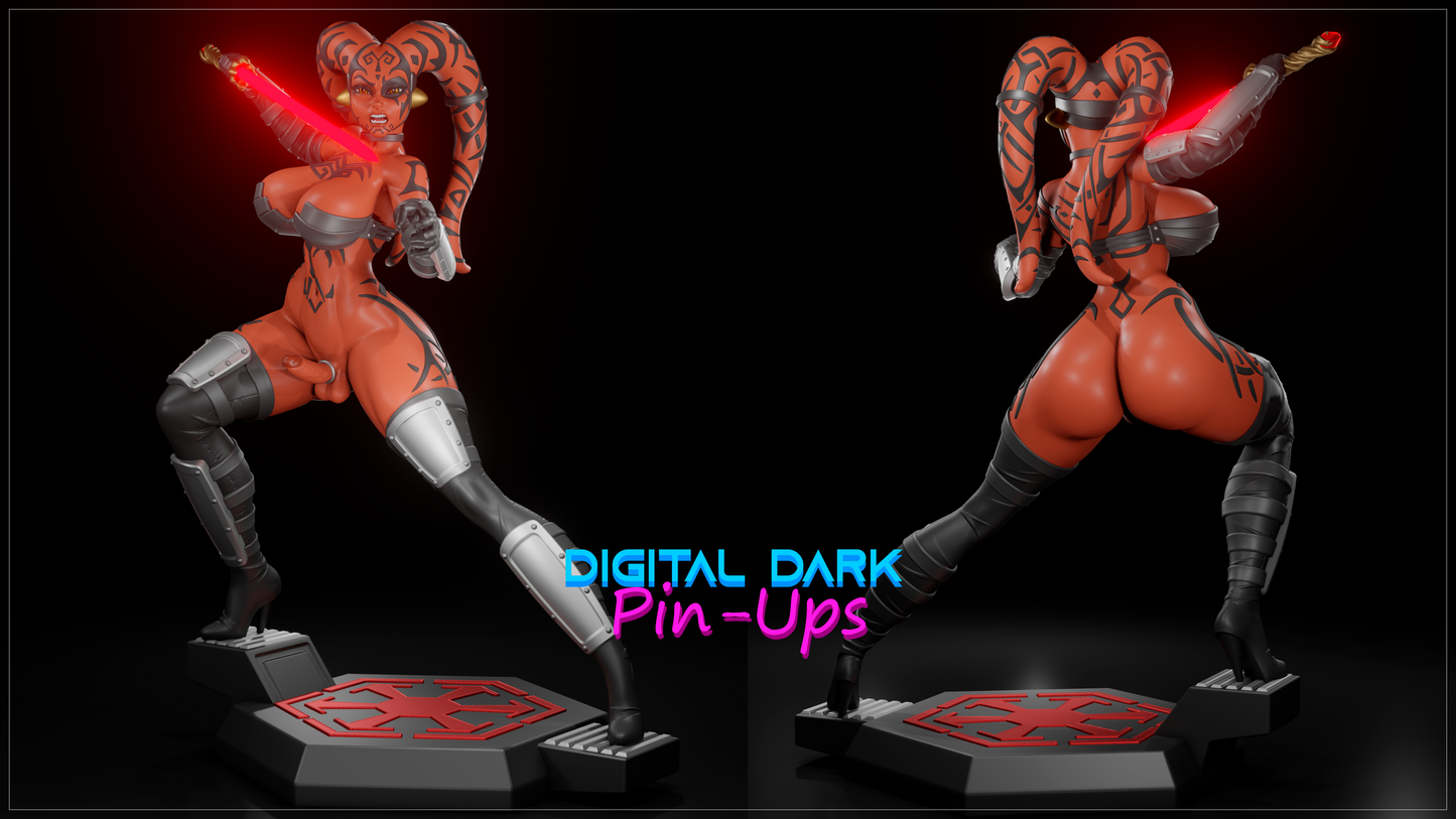 Darth Talon Futa - Digital Dark Pin-ups