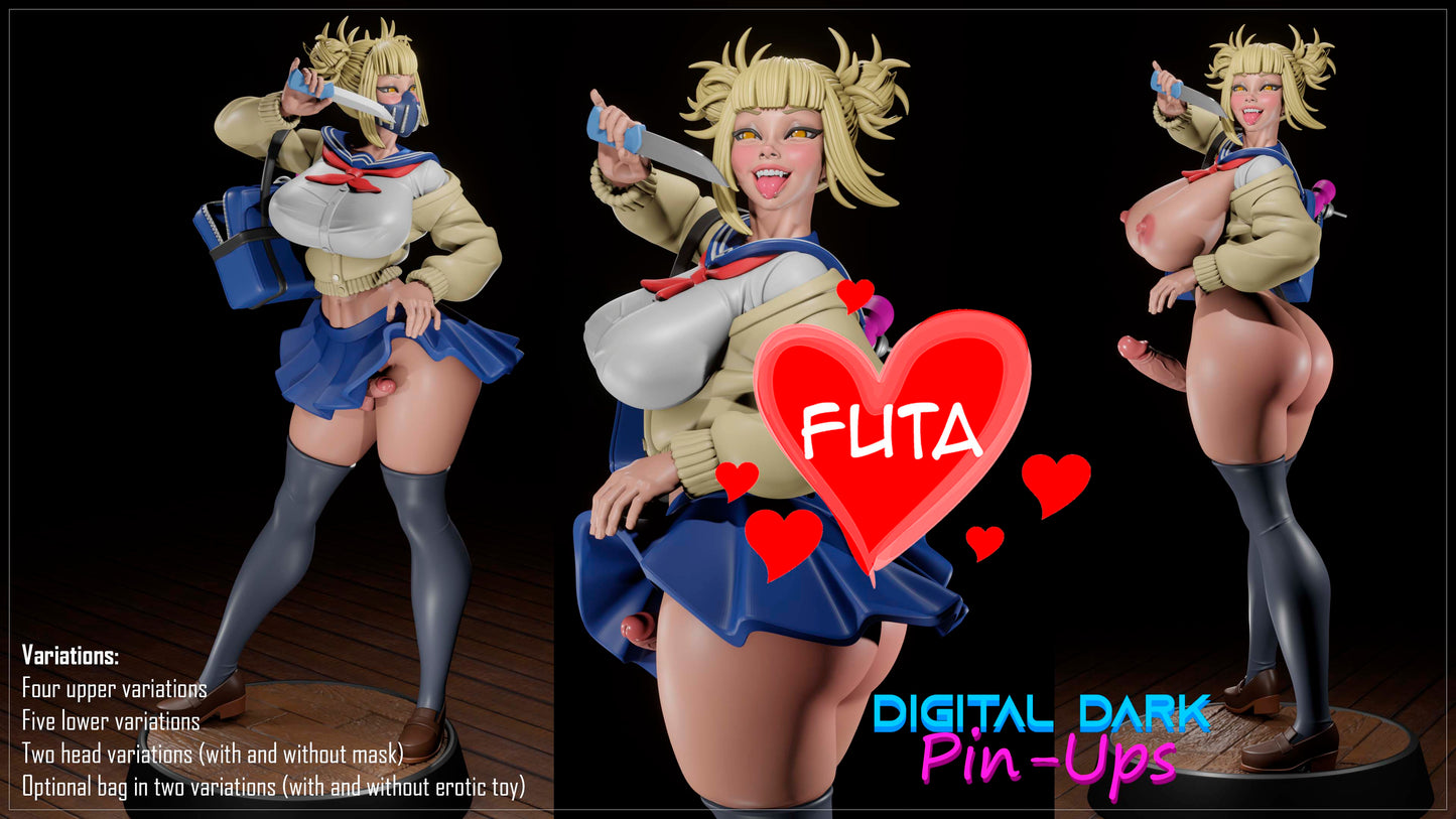 Himiko Toga Futa - Digital Dark Pin-ups
