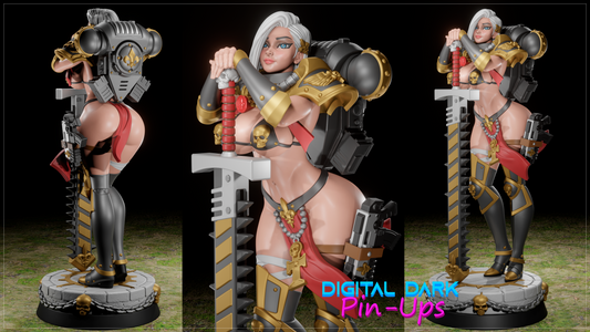Battle Thick - Digital Dark Pin-ups