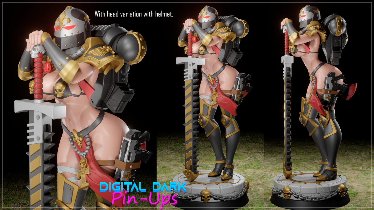 Battle Thick - Digital Dark Pin-ups