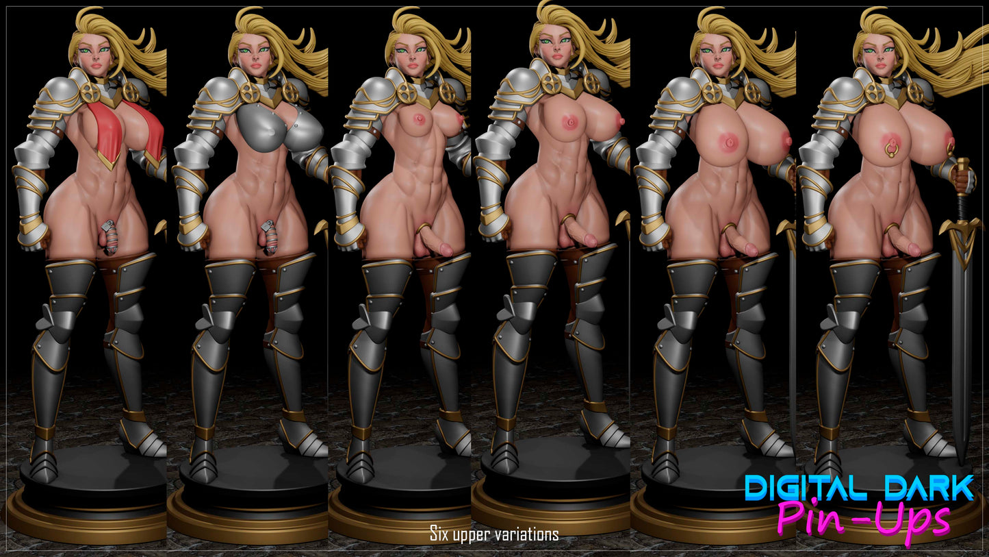Knight Girl Futa - Digital Dark Pin-ups