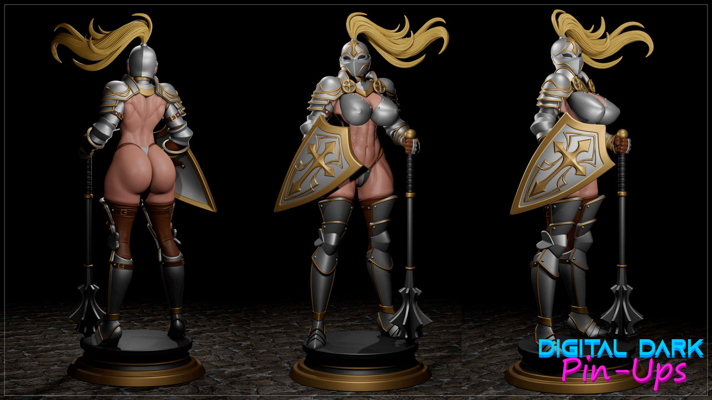 Knight Girl - Digital Dark Pin-ups