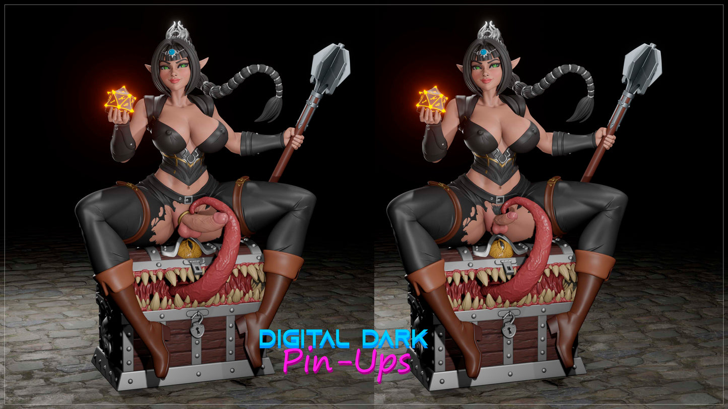 Shadowheart Futa - Digital Dark Pin-ups