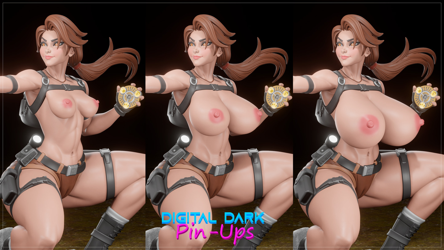 Lara Croft - Digital Dark Pin-ups