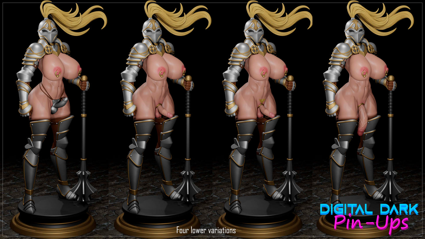 Knight Girl Futa - Digital Dark Pin-ups