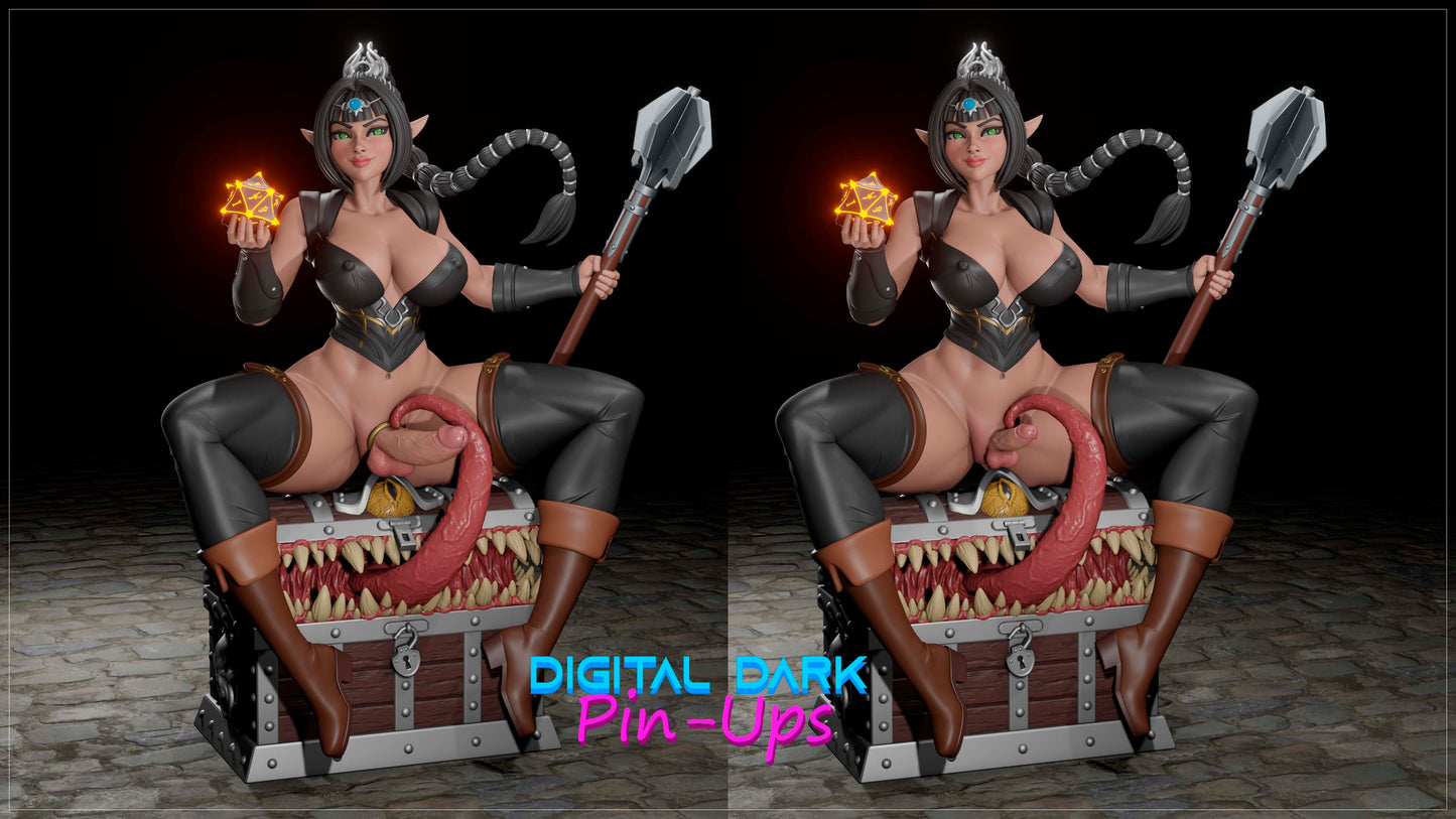 Shadowheart Futa - Digital Dark Pin-ups