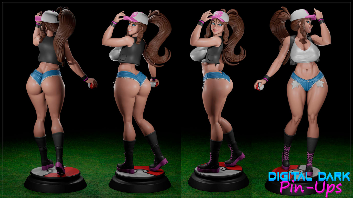 Hilda Stand Up - Digital Dark Pin-ups