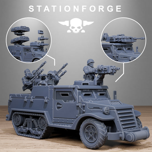 FreeGuard Half Track - StationForge - 28mm