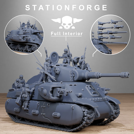 FreeGuard Battle Tank  - StationForge - 28mm