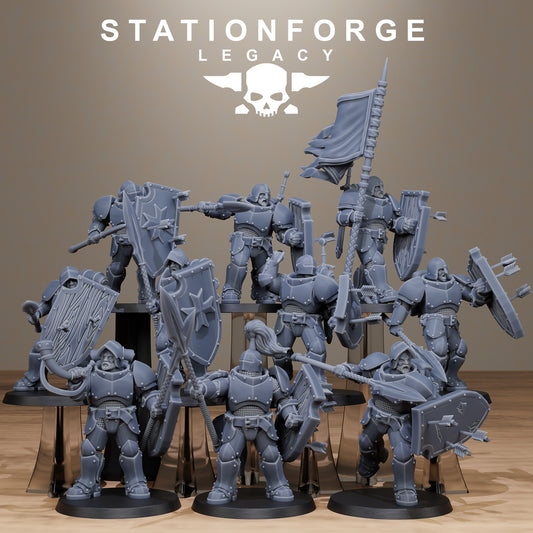 Solaris Spearmen - StationForge Legacy - 28mm