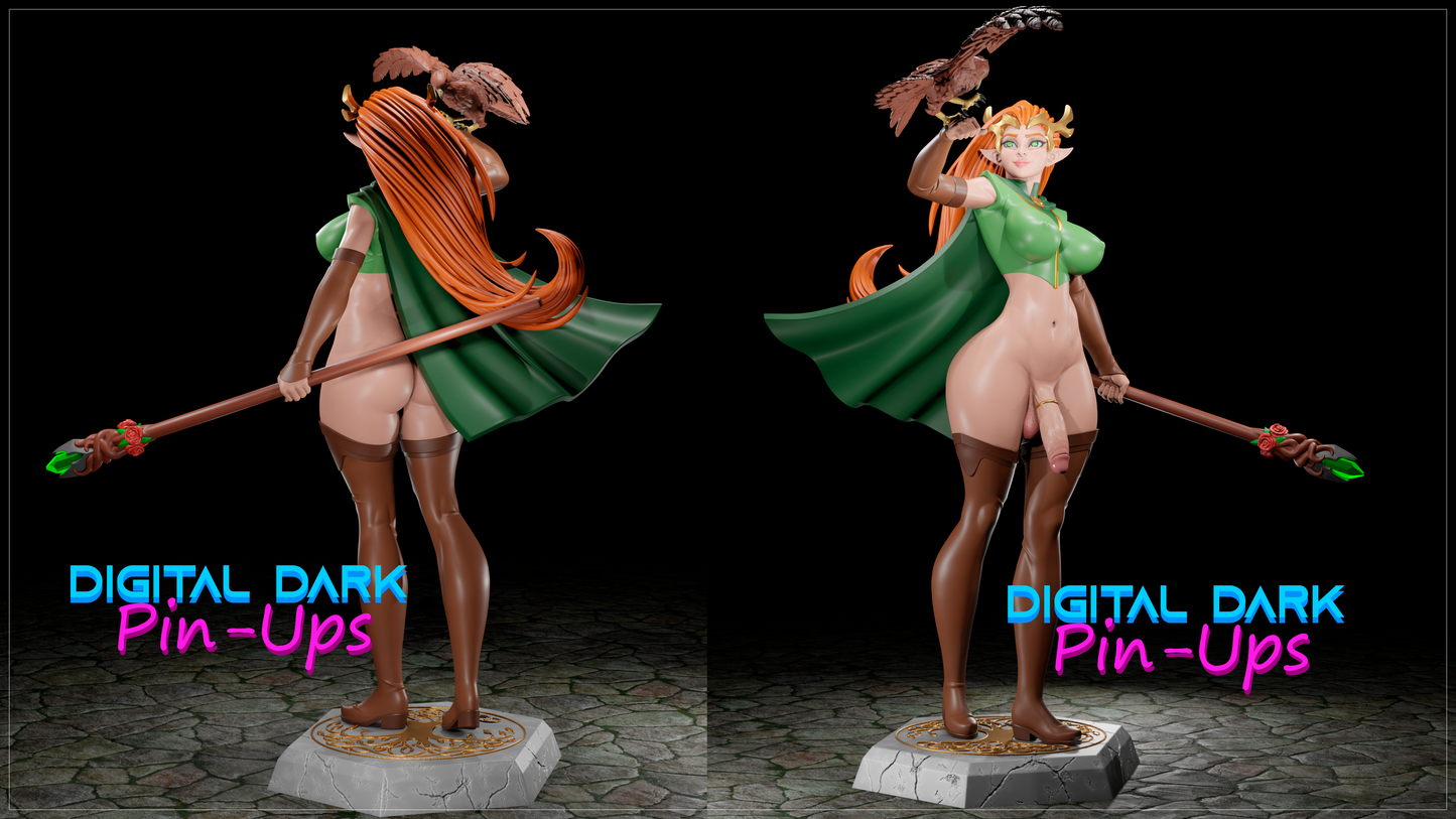 Keyleth Futa - Digital Dark Pin-ups
