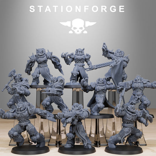 Socratis Corrupted Mutants - StationForge - 28mm