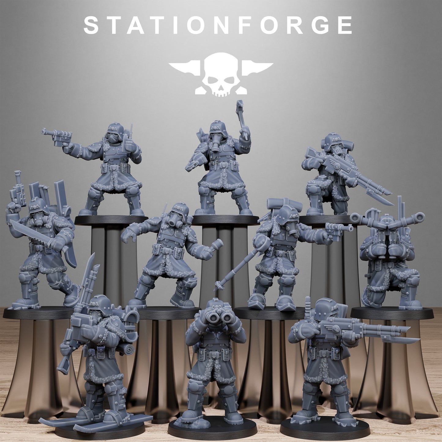 GrimGuard Frostwatch Patrol - StationForge - 28mm