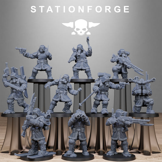 GrimGuard Frostwatch Patrol - StationForge - 28mm