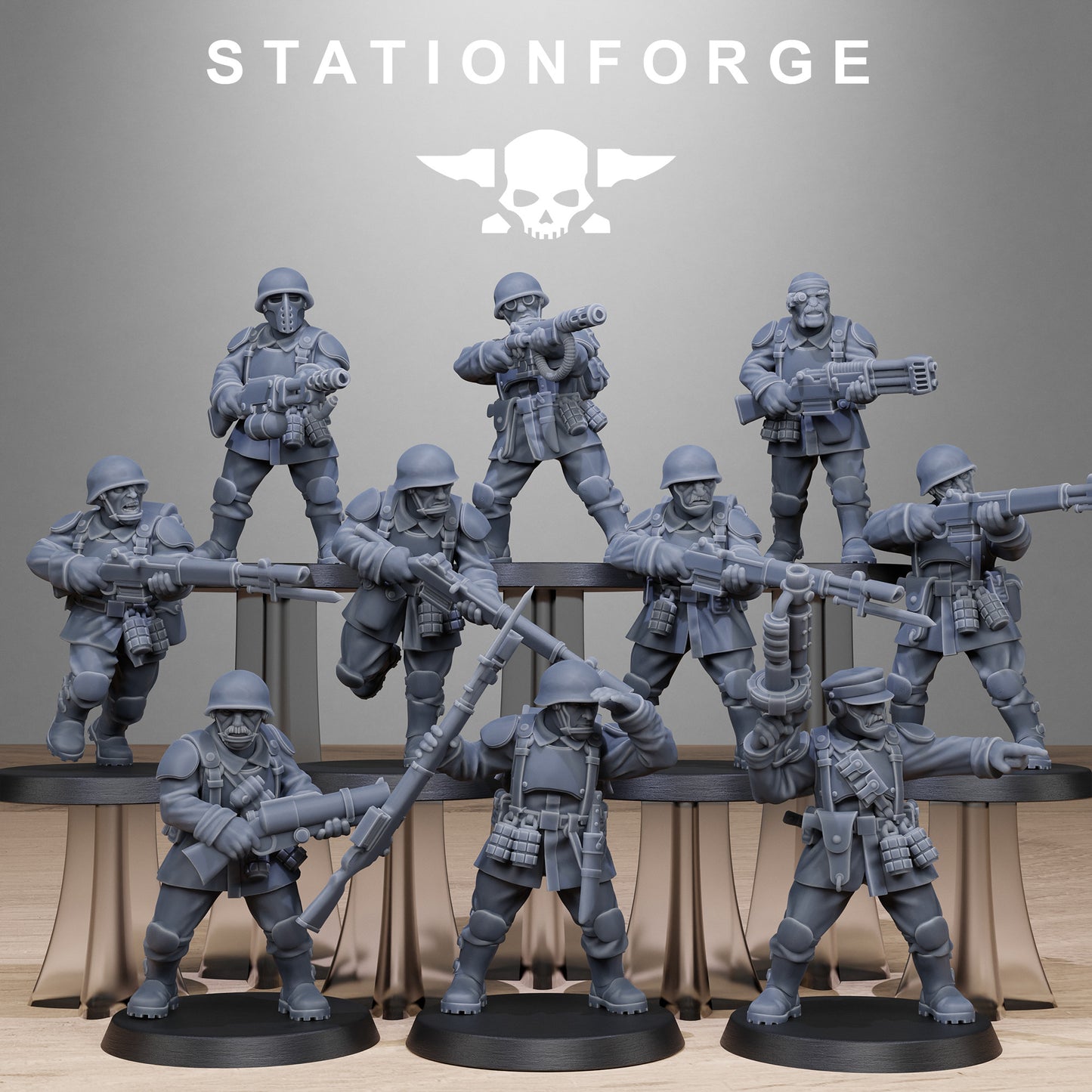 FreeGuard infantry  - StationForge - 28mm